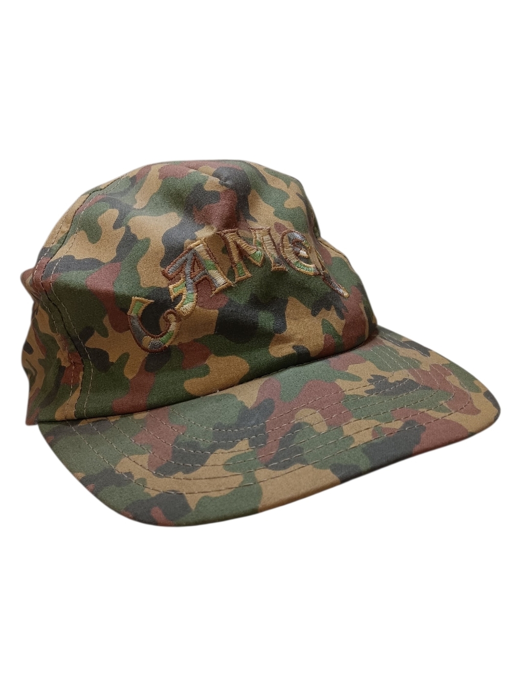 Camel Cigarettes Embroidered Promotional Camouflage Snapback Hat